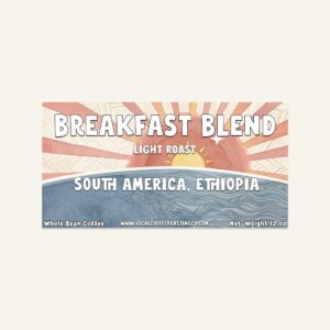 Breakfast Blend label