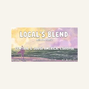 Local's Blend label
